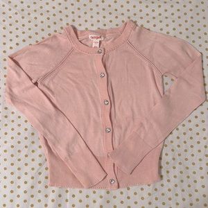 Cat & Jack Girls Pink Cardigan Size 6